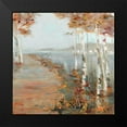 thumbnail image 2 of Swatland, Sally 12x12 Black Modern Framed Museum Art Print Titled - Birch Walk II, 2 of 5