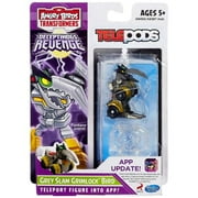 Angle View: Grey Slam Grimlock Bird | Transformers Angry Birds Telepods