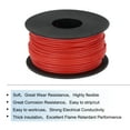 thumbnail image 3 of Uxcell 26 Gauge Silicone Wire 26AWG Electrical Wire Stranded Tinned Copper High Temp Hookup Spool 98.4ft Red, 3 of 7