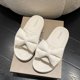 thumbnail image 2 of Zapatillas de mujer 2023, zapatos de moda con lazo para mujer, sandalias bonitas de estilo dulce, chanclas suaves y cómodas para mujer, calzado de verano 37 Gao Jinjia LED, 2 of 2