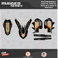thumbnail image 3 of Kalair GFX Graphics Kit for Ktm 200XC-W, 250XC-W, 300XC-W, and 450XC-W (2013) Rugged Series, 3 of 5