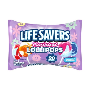 LifeSavers Swirled Lollipops Easter Candy, Assorted Flavors, 20 count 7.1oz Bag