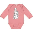 thumbnail image 3 of Inktastic kawaii westie stack Boys or Girls Long Sleeve Baby Bodysuit, 3 of 5