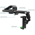 thumbnail image 3 of Rotatable and Retractable Car Phone Holder - 2024 New 1080 Multifunction Sun Visor Universal 360 Rotating Phone Holder for Vehicle Rear View Mirror, 3 of 8