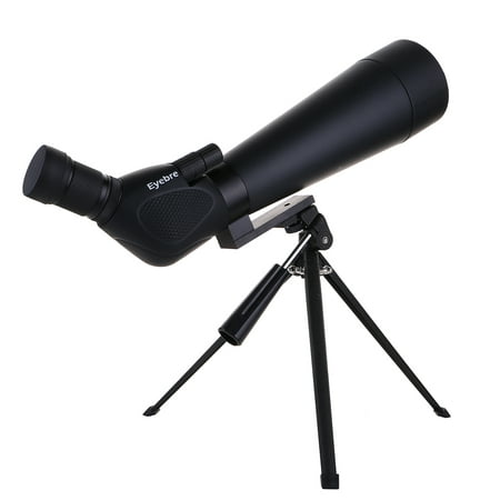 20-60x60 Nitrogen-filled Waterproof Spotting Scope with Tripod Portable Travel Scope Monocular Telescope with Tripod Carry Case for Bird Watching Camping Backpacking