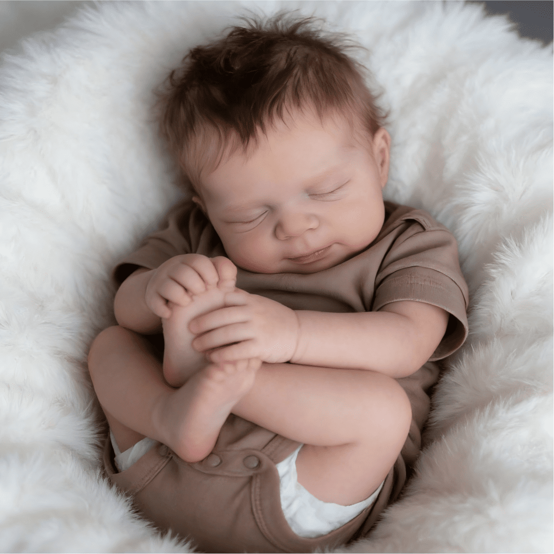 Dayoff Kids Lifelike Reborn Baby Dolls - 19 Inch Realistic Baby Doll (No Accessories) For Kids Age 3+