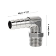 thumbnail image 2 of TABLZONE Conector Para Manguera De Aire Con Rosca Ajustada Y Alta Resistencia A Corrosión, 2 of 6