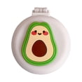 thumbnail image 3 of Cepillos de pelo con espejo de viaje, cepillo de pelo de bolsillo con espejo, peine plegable de , peine de bolsillo para adultos Fruta, 3 of 8