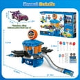 thumbnail image 7 of Huge Wave Car Wash Toys Set for Boys, Toddler Color Change Race Cars, Wash Transport Track Toy with Parking, Kids Birthday Gift for Aged 3-8, 7 of 7