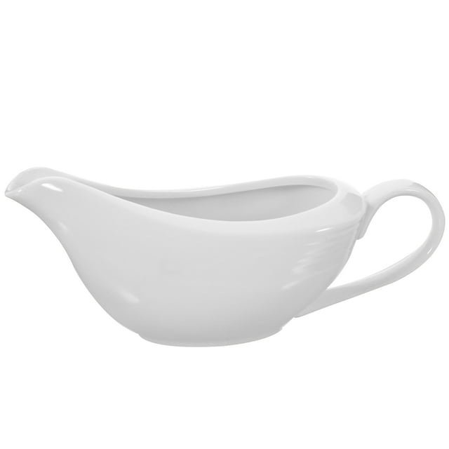 1 Pce Pichet en Céramique Sauce Sauce Bateau Maison Récipient de Stockage d'Assaisonnement