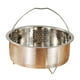 thumbnail image 4 of Cesta de vapor de acero inoxidable, colador para lavar arroz, inserto para vaporera, olla arrocera 20x95 cm, 4 of 9