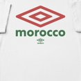 thumbnail image 2 of Umbro Mens Morocco Diamond Logo T Shirt (White, S-XXXL), 2 of 4