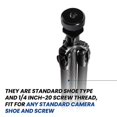 thumbnail image 4 of 4 Pack Camera Combo Pack Hot Shoe Mount Adapter Cold Shoe Mount Adapter 1/4 Inch Hot Shoe Flash Shoe, 4 of 5