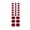 BSJ0079, variant on Solid Color Glitter Semi-Cured Gel Toenail Wraps, UV Cured Gel Nail Stickers for Toe Nail DIY Manicure