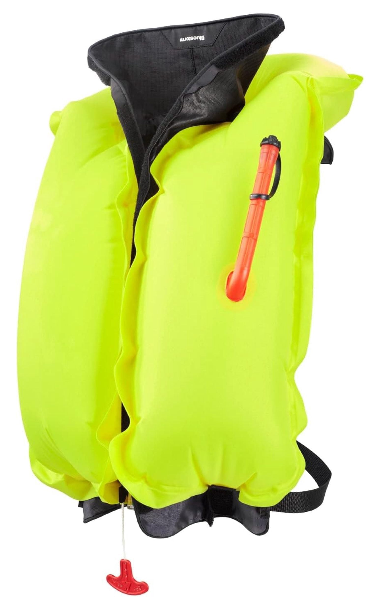 Cirro 26 Automatic/Manual Inflatable Life PFD for Adults ( Black) | US Guard (USCG) Approved Self Inflating Life Vest Preserver