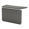 thumbnail image 2 of Mayline STEBTDW 42 in. Sterling Curved Bridge - Textured Driftwood - 29.5 x 48 x 21.75 in., 2 of 2