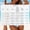 C_ Blue, variant on Ditsy Floral Allover Print Scalloped Trim High Waisted Two Piece Swimsuit Tummy Control for Beach Casual Pink L