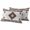 Grey Red, variant on Light Blue Sunshine Sunflower Outdoor Pillow Covers 24"x24" Set of 2,Waterproof Throw Pillow Covers for Patio Furniture,Pastoral Bees Farmhouse Floral Decorative Cushion Pillowcases for Garden Sofa