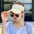 thumbnail image 3 of Sunshade and Sun Hat Hat Sunscreen Fashionable Trendy Women Hats',., 3 of 7