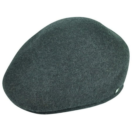 Large Classic Wool - Block Headwear Newsboy Brand Gatsby Cabbie Classic Wool Grey Fitted Large Hat