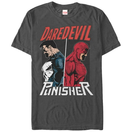 Marvel Men's The Punisher vs. Daredevil T-Shirt