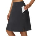 thumbnail image 2 of Knee Length Skorts for Woman Golf Skirts for Women Long Skorts Skirts for Women with Pockets Tennis Skirt Skort, 2 of 10