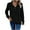 Black, variant on GigrtiJin Womens Plus Size Hoodies Long Sleeve Solid Color Sweatshirts Fall Comfy Button Fashion Pullover Tops