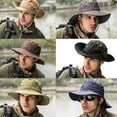 thumbnail image 3 of Unisex UV Protection Bucket Hat Hunting Fishing Outdoor Fisherman Cap, 3 of 6