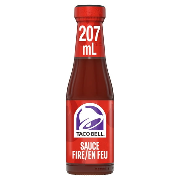 Taco Bell Fire Sauce, 207 mL Bottle