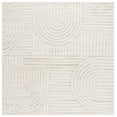 thumbnail image 2 of Safavieh Elmhurst Carbrey Geometric Area Rug, Ivory/Gray, 6'7" x 6'7" Square, 2 of 10