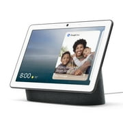 Google Home Hub Voice-Activated Assistant - 7" Smart Touchscreen (Charcoal Gray)