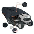 Classic Accessories Tractor with Installed Bagger Storage Cover, X