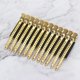 thumbnail image 3 of Pinza de peluquería con forma de pico de pato, pinza corrugada para empujar a mano, pinza de partición para modelado de teñido de cabello caliente, pinza de posicionamiento esponjosa para la raíz del, 3 of 5