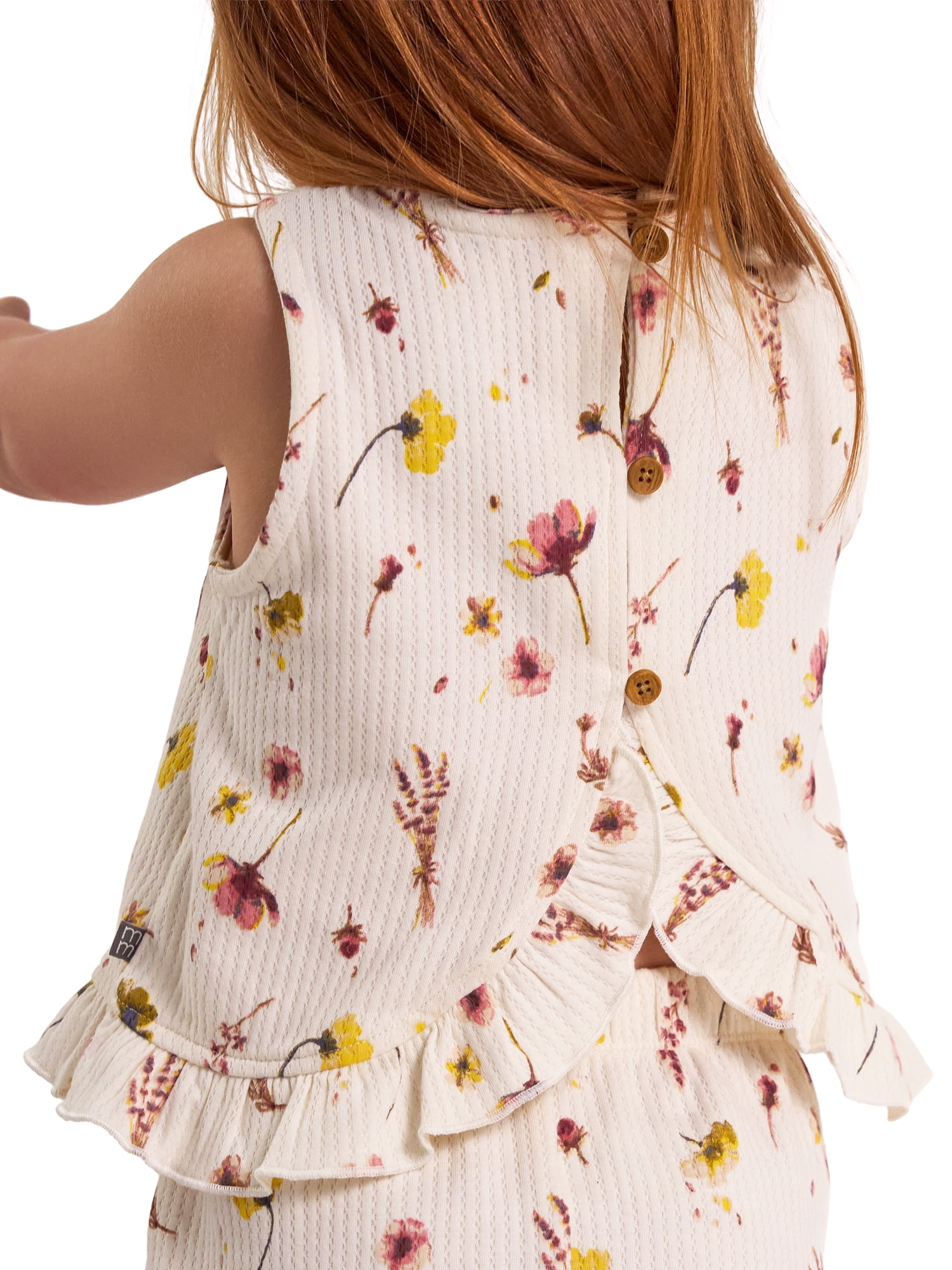 Modern Moments by Gerber Baby and Toddler Girl Tank Outfit Set, 2-Piece, Sizes /3 Months - 5T