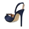 thumbnail image 3 of New Women Camille SGL1455-7 Satin Peep Toe d'Orsay Stiletto Slingback Sandal, 3 of 6