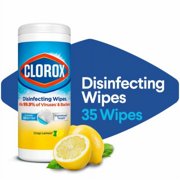 2X - Clorox Crisp Lemon Disinfecting Wipes