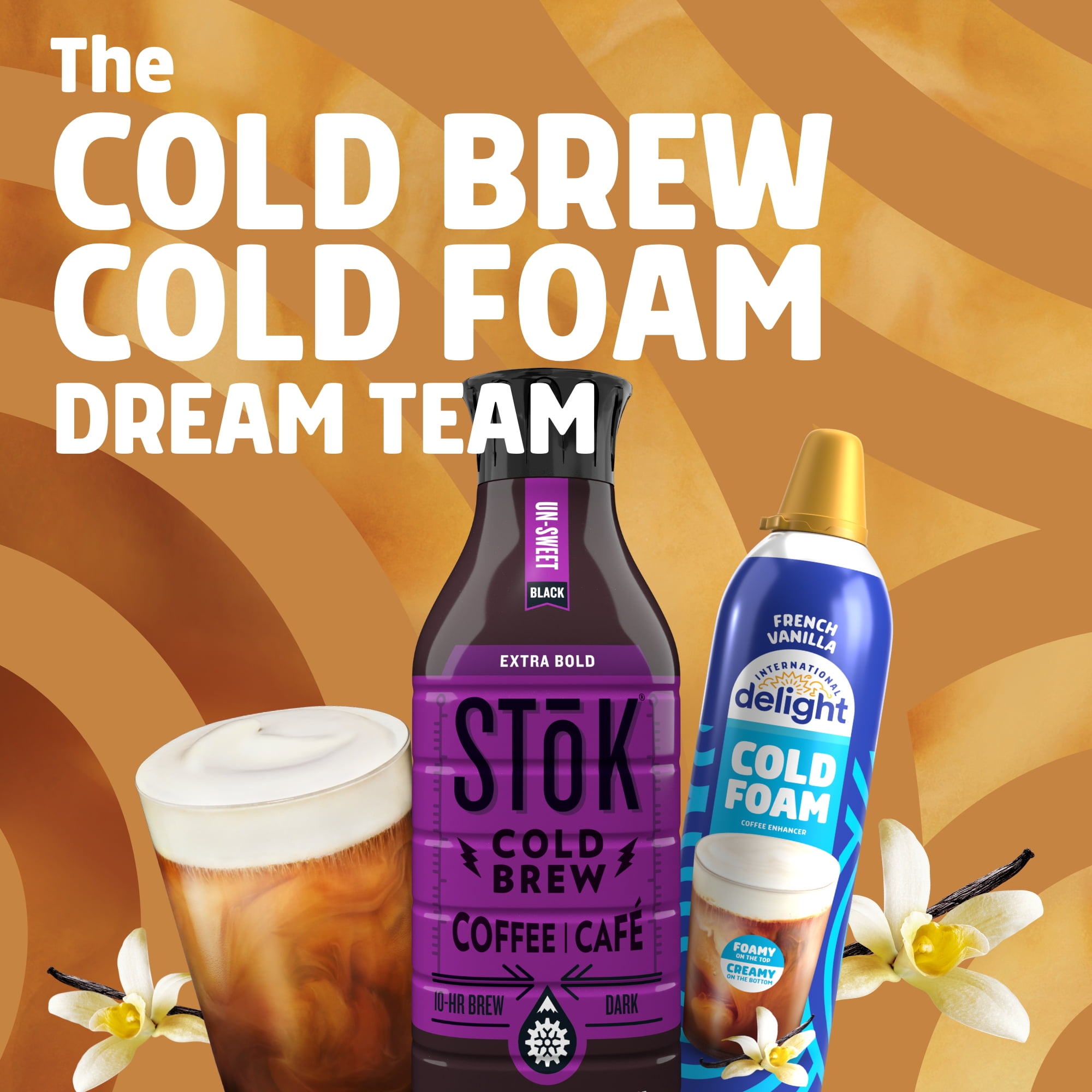 Stok Café Infusé à Froid, Noir, Extra Corsé