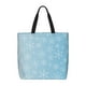 thumbnail image 1 of Disketp Snowflake Snowing Bolsa Tote de Lona para Mujer, Bolso de Hombro y Cruzado con Cierre de Cremallera, 1 of 7