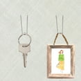 thumbnail image 4 of 20pcs Stainless Steel Fabric Panel Wall Wire Hooks Picture Hangers (Silver), 4 of 9