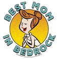 thumbnail image 2 of Women's The Flintstones Best Mom in Bedrock  Graphic Tee White X Large, 2 of 4
