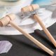 thumbnail image 2 of 30pcs Mini Wooden Hammer For Lobster And Other Shellfish,solid Wood Mini Mallet Knocking Cake Woode, 2 of 5