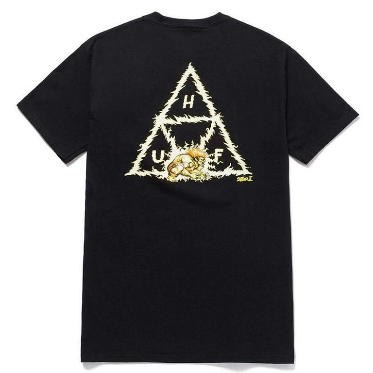 HUF Men's X Street Fighter II Short Sleeve Tee T-Shirt (Small