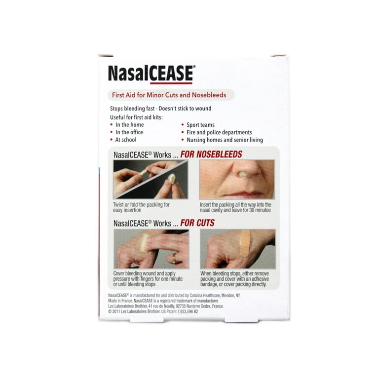 NasalCEASE First Aid Calcium Alginate Wound Dressing for Minor