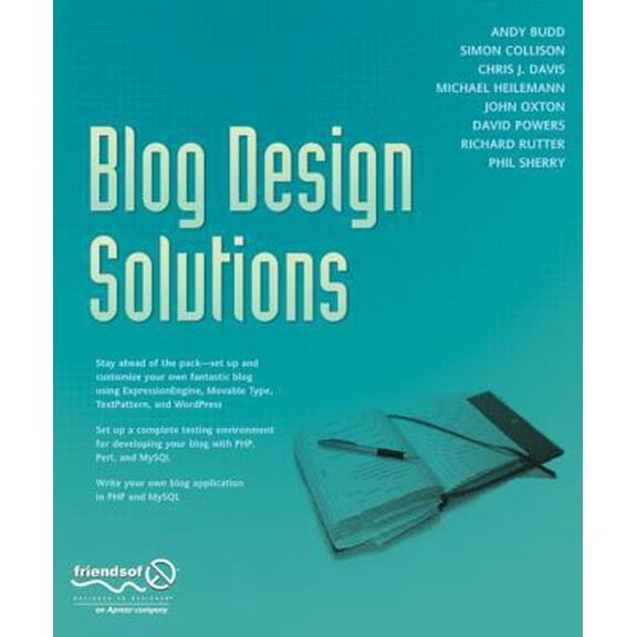 Pre-Owned Blog Design Solutions (Paperback) 1590595815 9781590595817