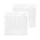 thumbnail image 2 of 100 Pcs Disposable Cap High Elasticity Non Woven Fabric Disposable Hair Net Head Cover for Beauty Salon Factory White 21in Dual Rubber Band, 2 of 4