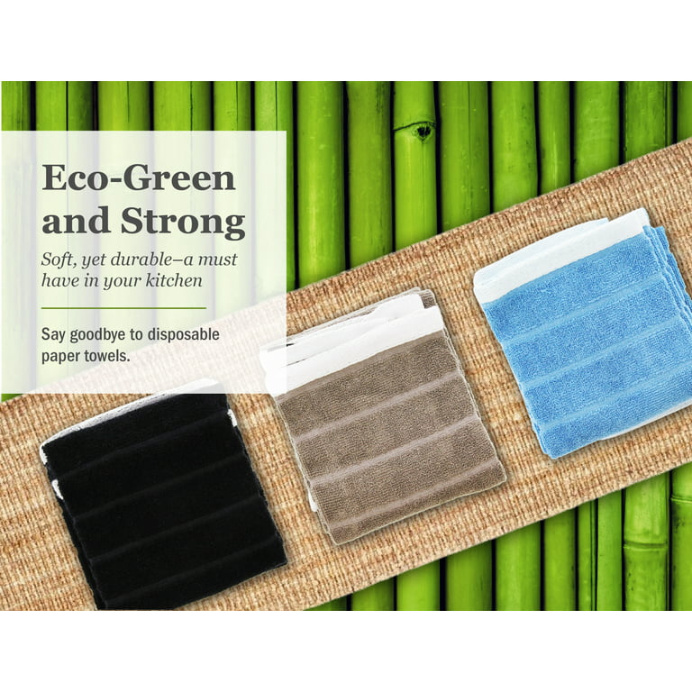 Cuisinart Bamboo Tea Towel, 2 Piece Set, Light Grey – Kitchenware