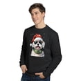 thumbnail image 3 of Hello Winter Maltese Frosty Morning Walk Welcome Snowy Christmas Sweatshirt Unisex Merch Maltese Dog Lover Gifts Idea - 02018, 3 of 6