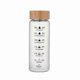 thumbnail image 1 of 1000 ML Cute Glass Water Bottle With Time Marker Large Clear Glass Fruit Tea Strainer Cup Outdoors Travel Leakproof BPA Free, 1 of 5
