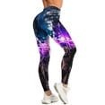 thumbnail image 6 of Film Joker Harley Quinn Yoga Pants Women High Waisted Tummy Control Non See-Through Elastic Running Workout Yoga Leggings Pants, 6 of 7