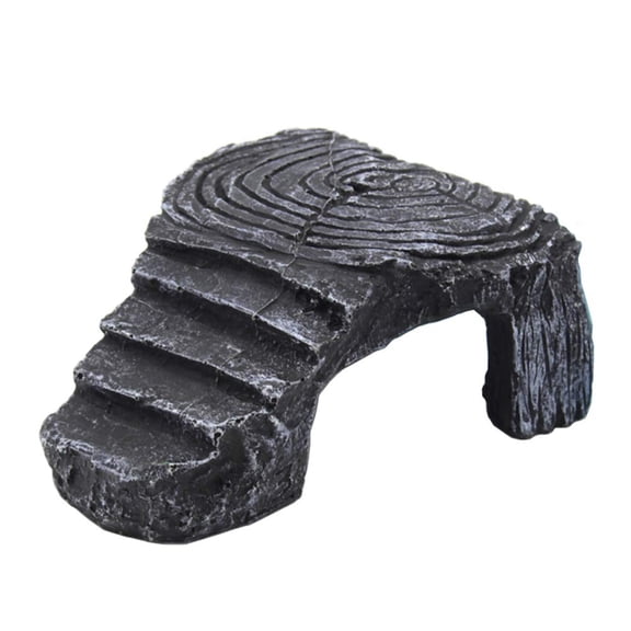 Turtle Basking Platform Large Tortoise Dock Resting Rock Turtle Climbing Ramp Shale Step Ledge Aquarium Terrarium Decor for Tortoise Bearded Dragon(small size)